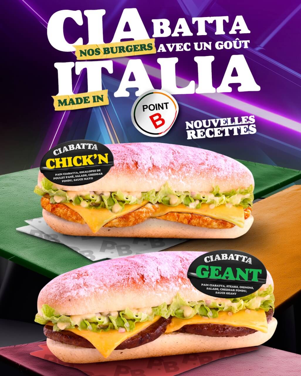 Ciabattas point b