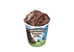Glace-Chocolat fudge brownie